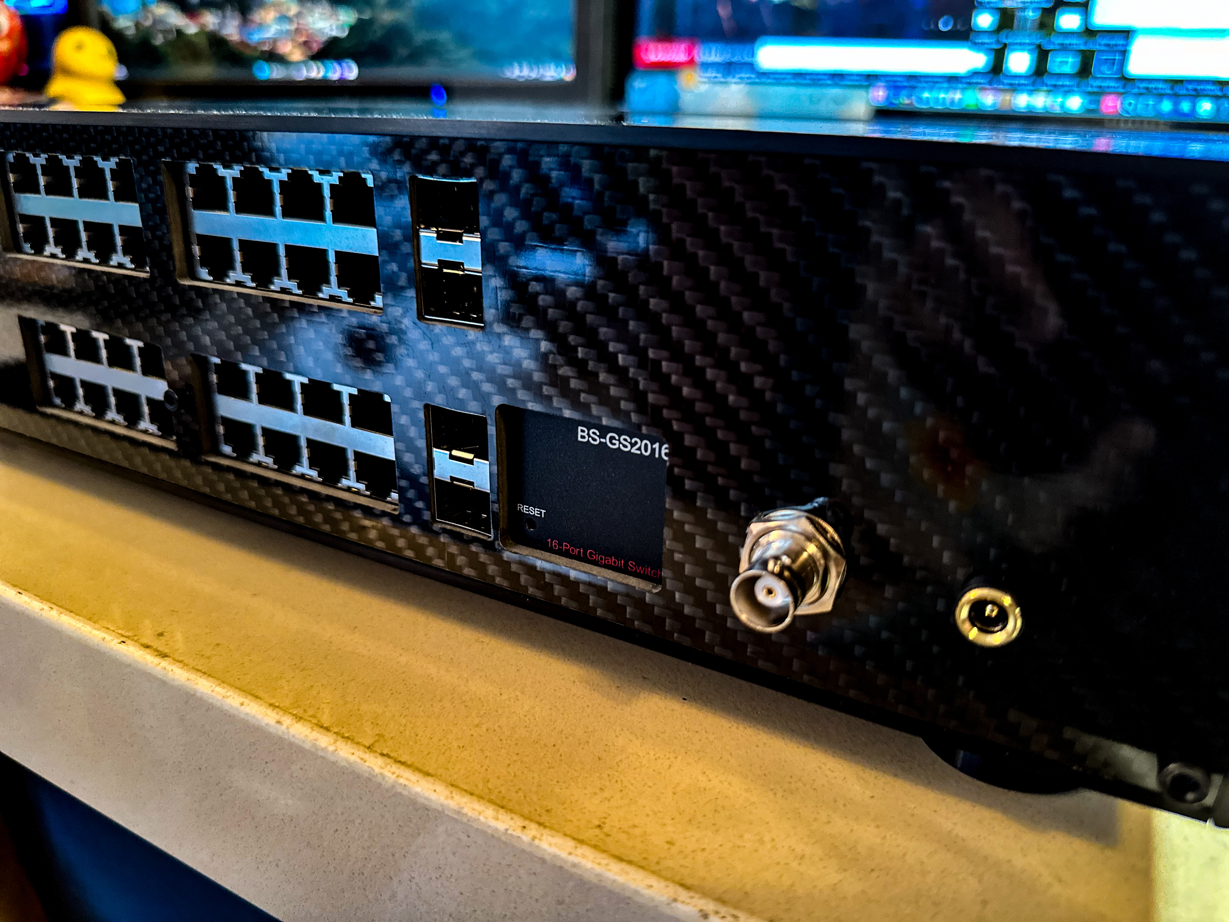 The development of Buffalo BS-GS2016 SFP+ 10G Cascade x Giesemann