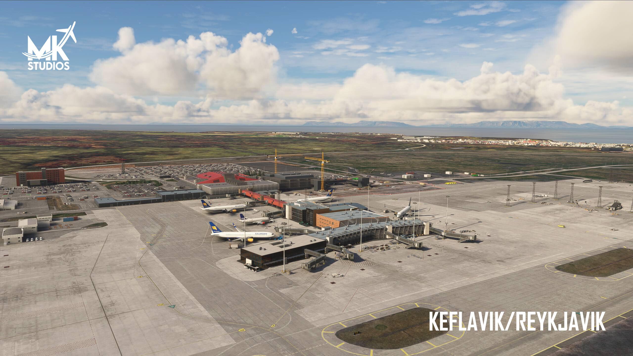 MKStudios BIKF Keflavik Airport V2 is now available for Microsoft