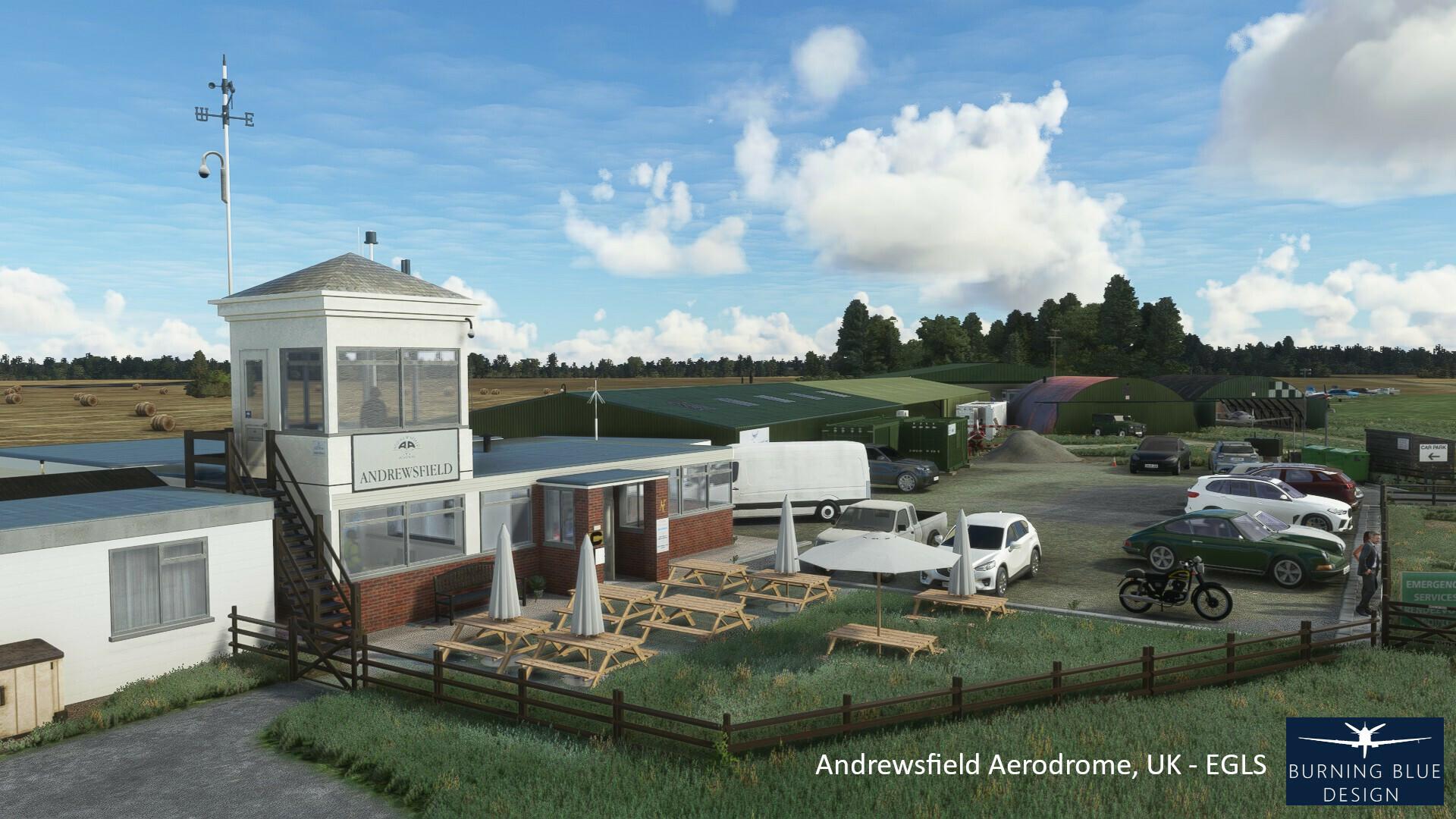 BurningBlueDesign EGSL Andrewsfield Aerodrome is now available for