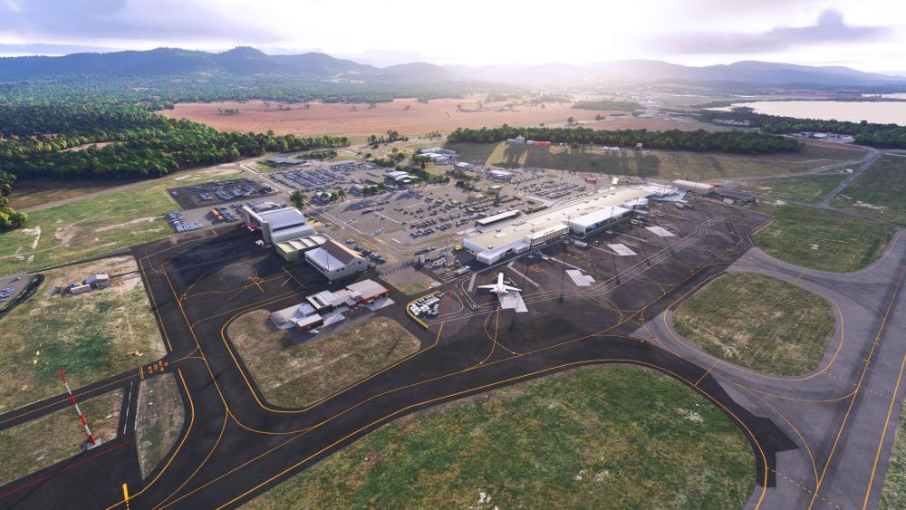 NZA Simulations YMHB Hobart Airport is now available for Microsoft