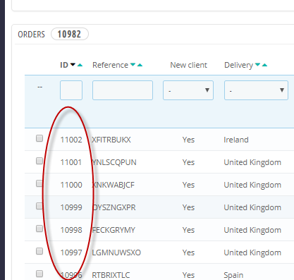 Order numbers, sequential order? - General topics - PrestaShop Forums
