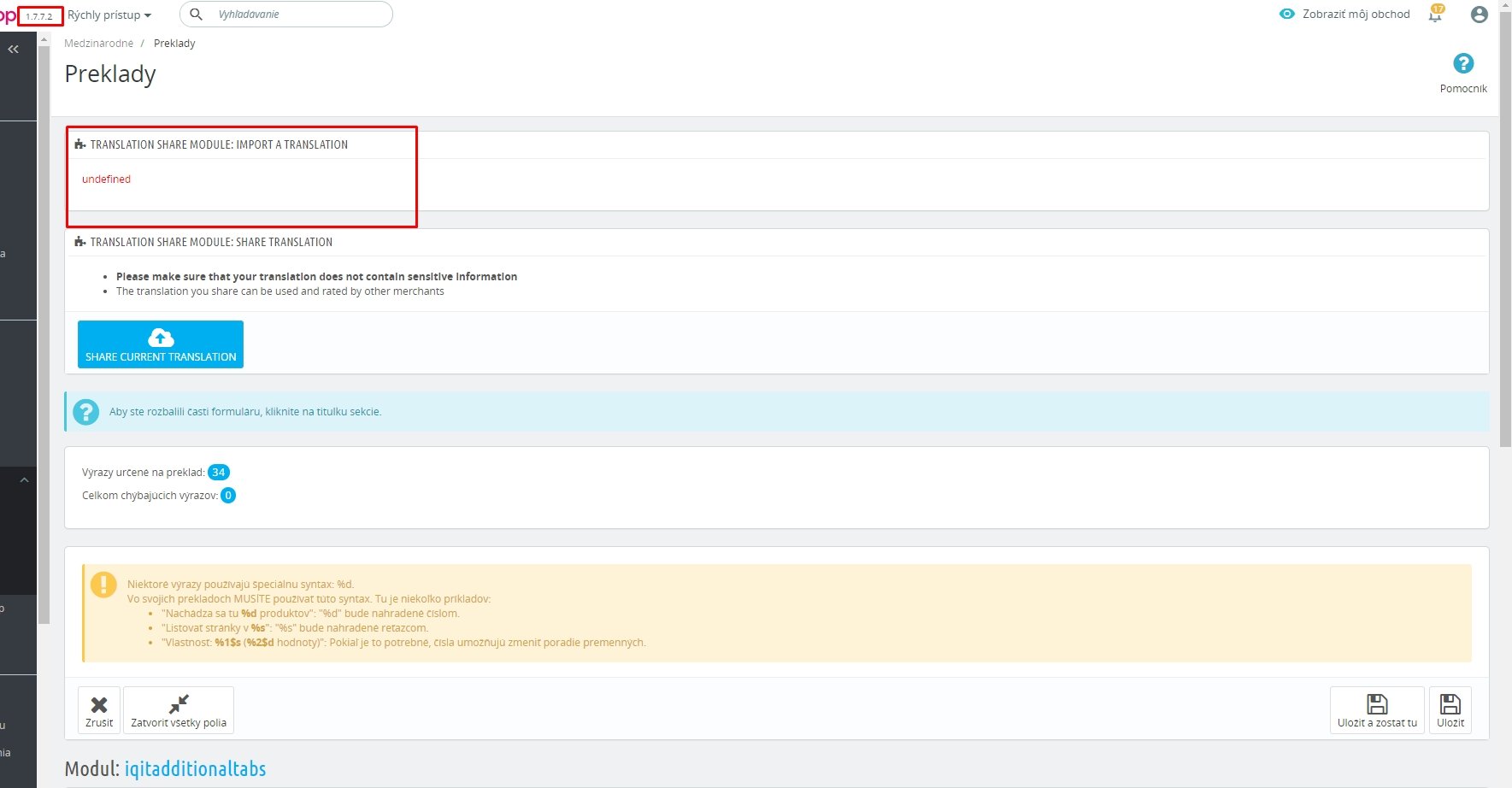 [Free Module] Import and Share modules translations with other ...
