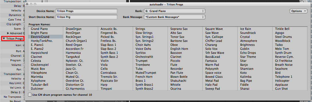 Korg Triton Rack Setup - OSX 10.7.3 / Logic 9.1.8 [SOLVED] - Logic Pro ...