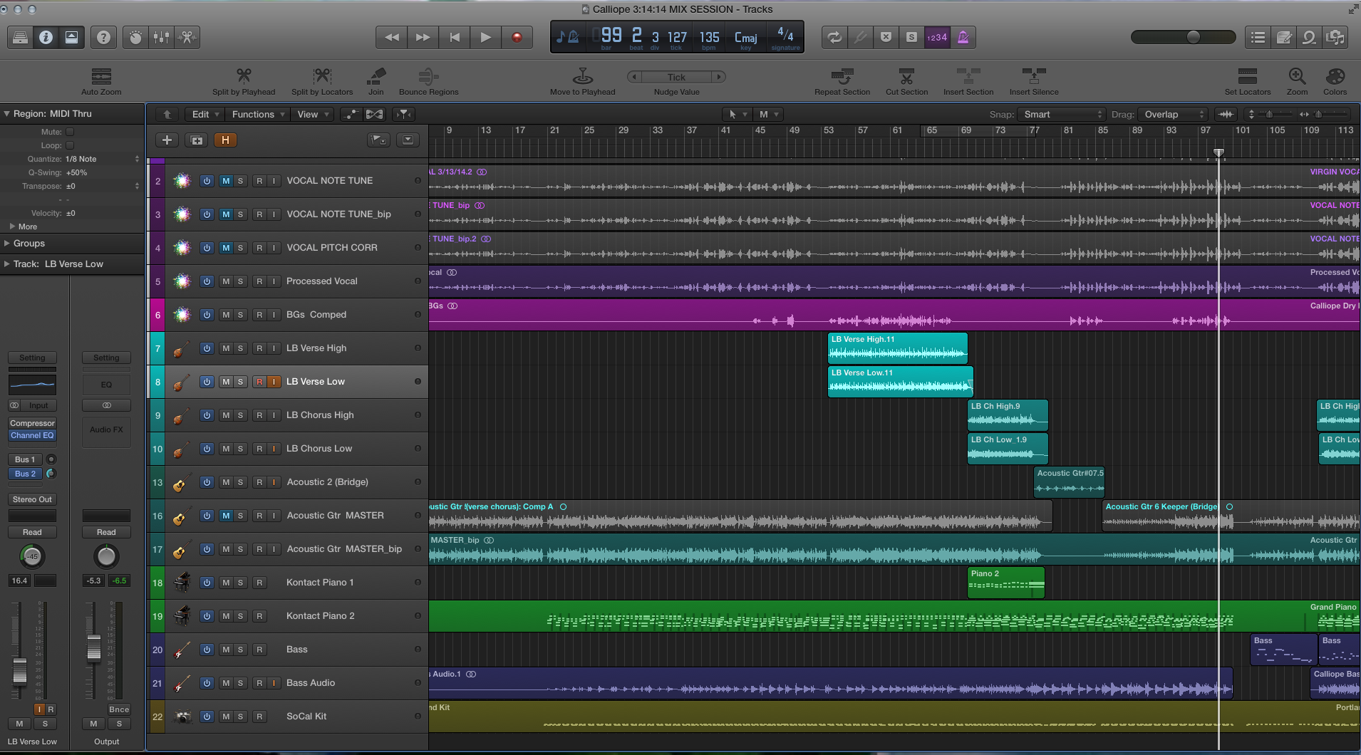 An on/off button just appeared on my track headers....?? - Logic Pro ...