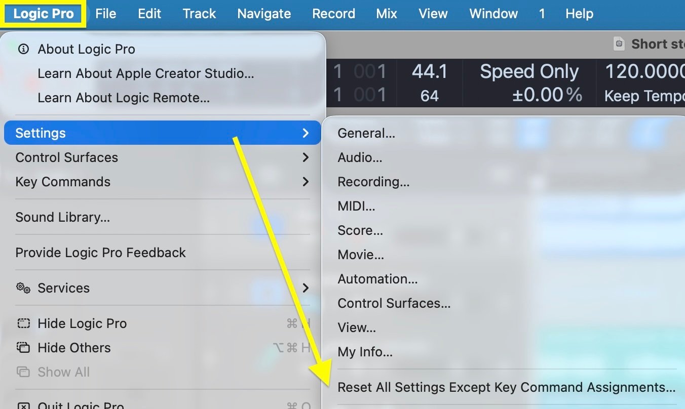 Stem splitter draws a blank. - Logic Pro - Logic Pro Help