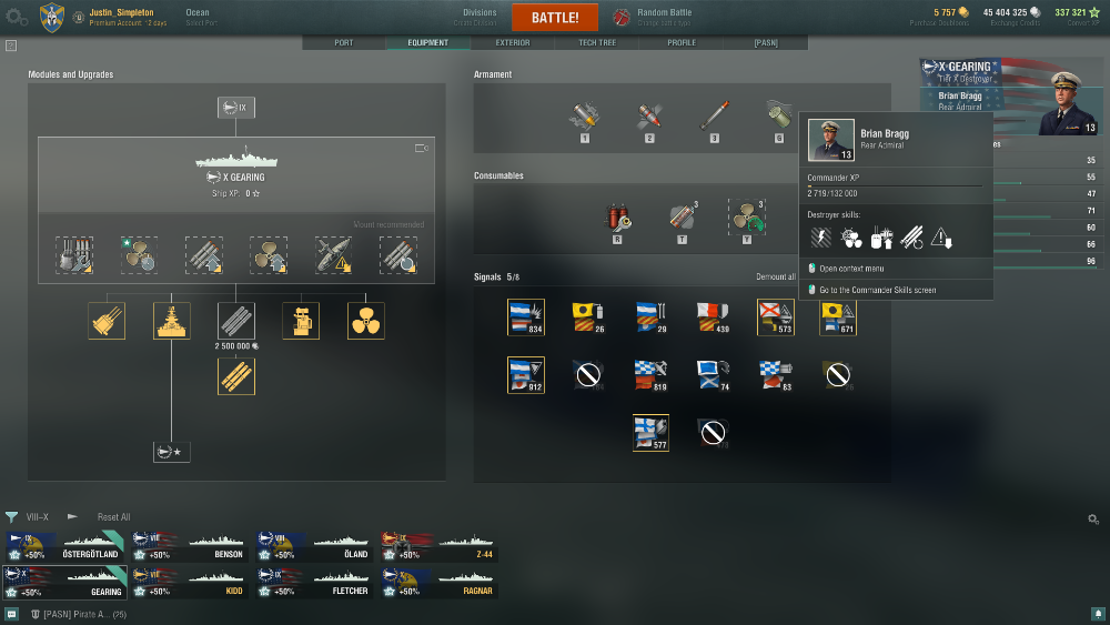 How do I play this Gearing? - Ship Help - DevStrike! - a WoWs Community  Forum