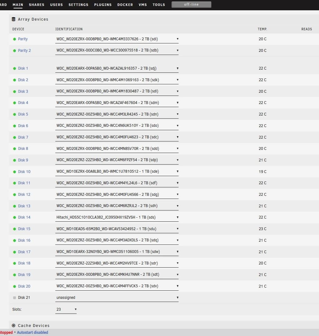 external jbod: so, everything was working fine until... - General ...