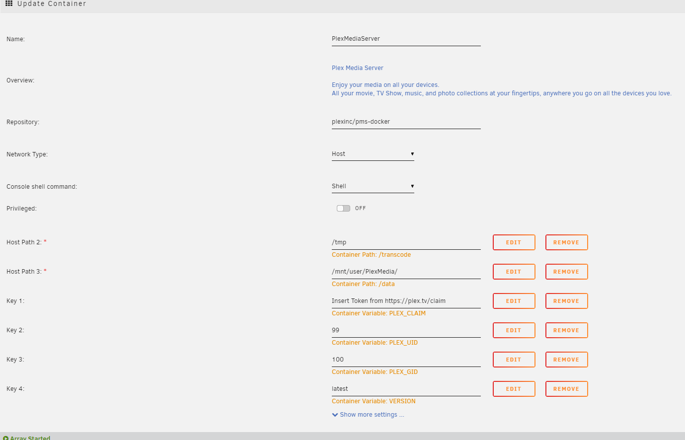 Plex stopping right after starting (Resolved) - General Support 