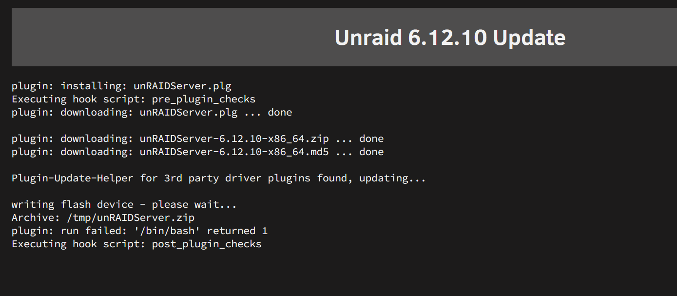 Unraid showing &ldquo;Starting Services.&rdquo; - General Support - Unraid