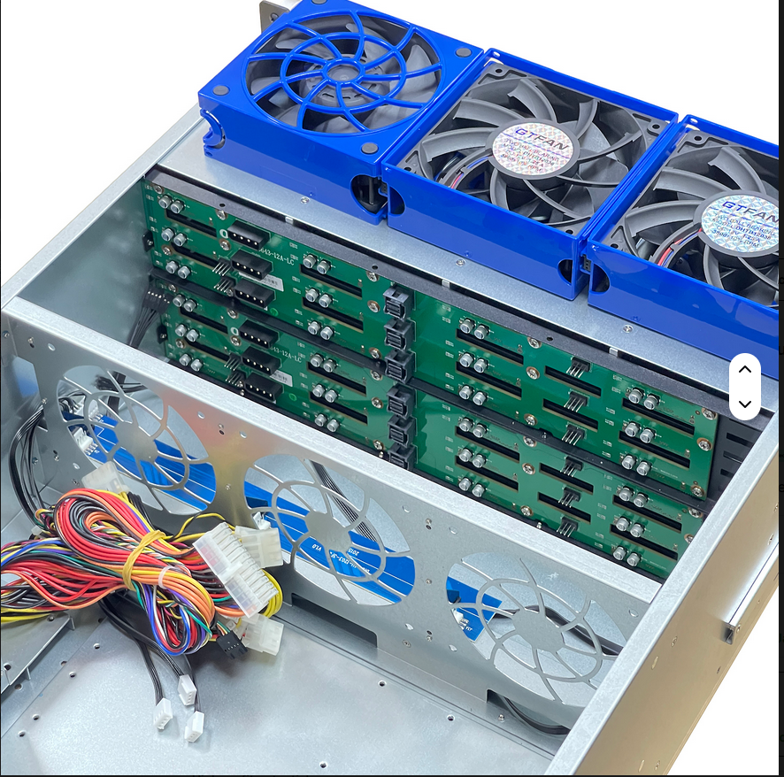 Moving to a server rack - has 12Gb Backplane SFF8643 Data Interface ...