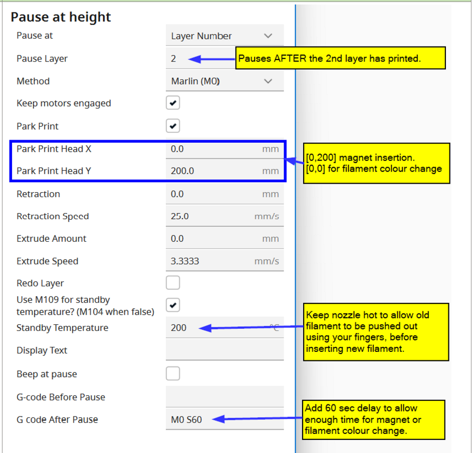 Cura Pause at Height Not Working on Ender 3 Pro - Page 3 - Improve 