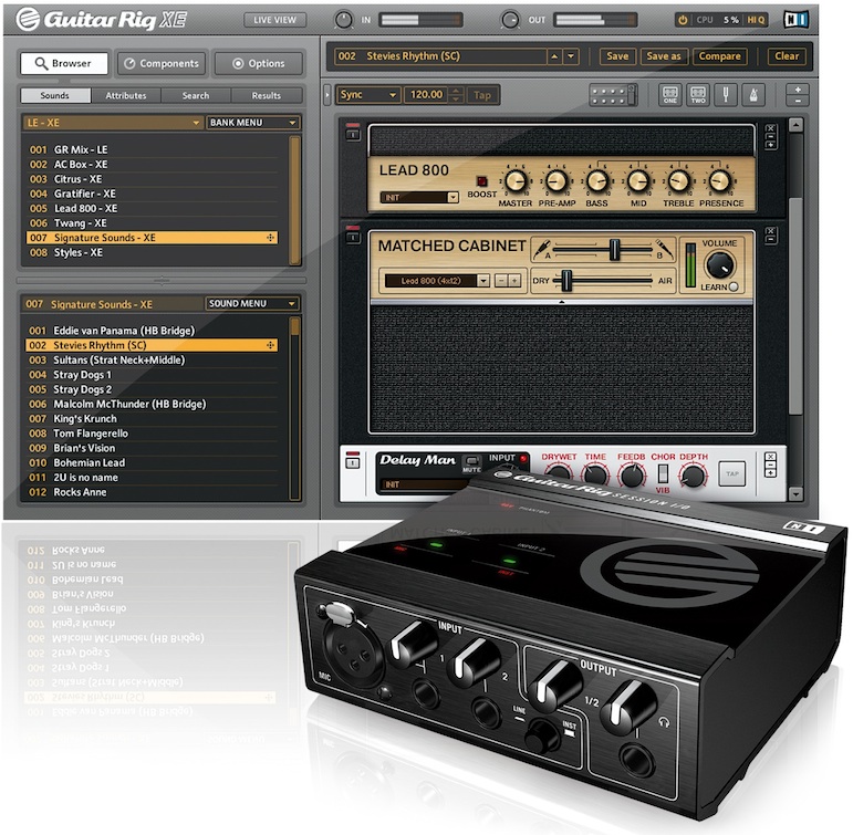 Native Instruments Guitar Rig SESSION - Guitars - Harmony Central