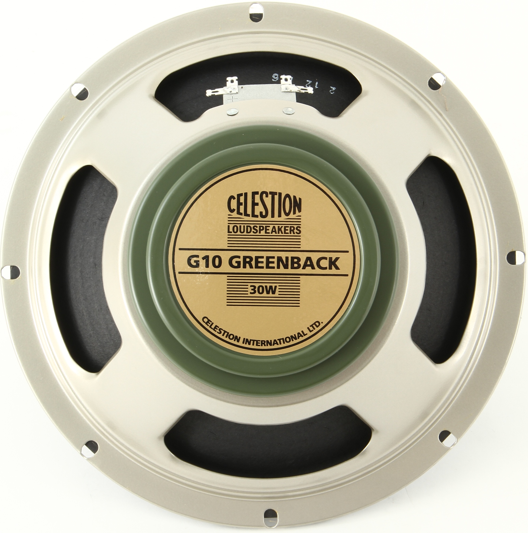 Celestion G10 Greenback, G10 N-40, and G-10 Gold 10