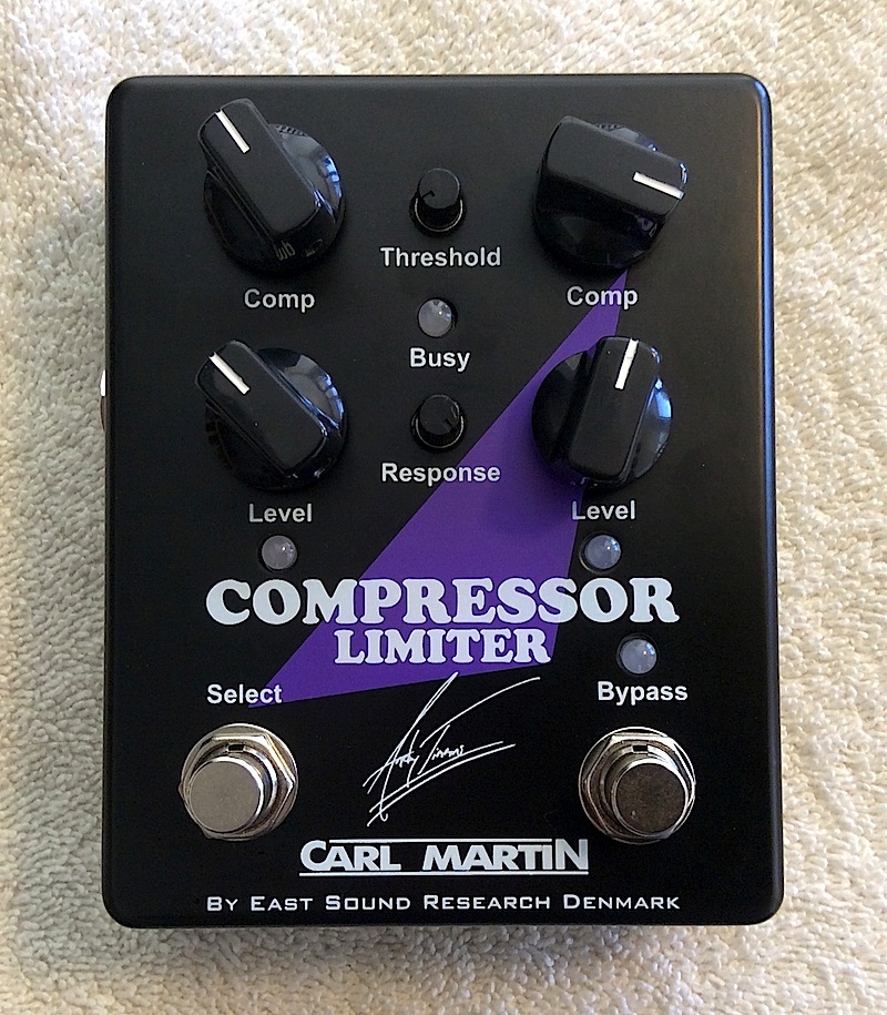 Carl Martin Andy Timmons Signature Compressor / Limiter pedal - Effects -  Harmony Central