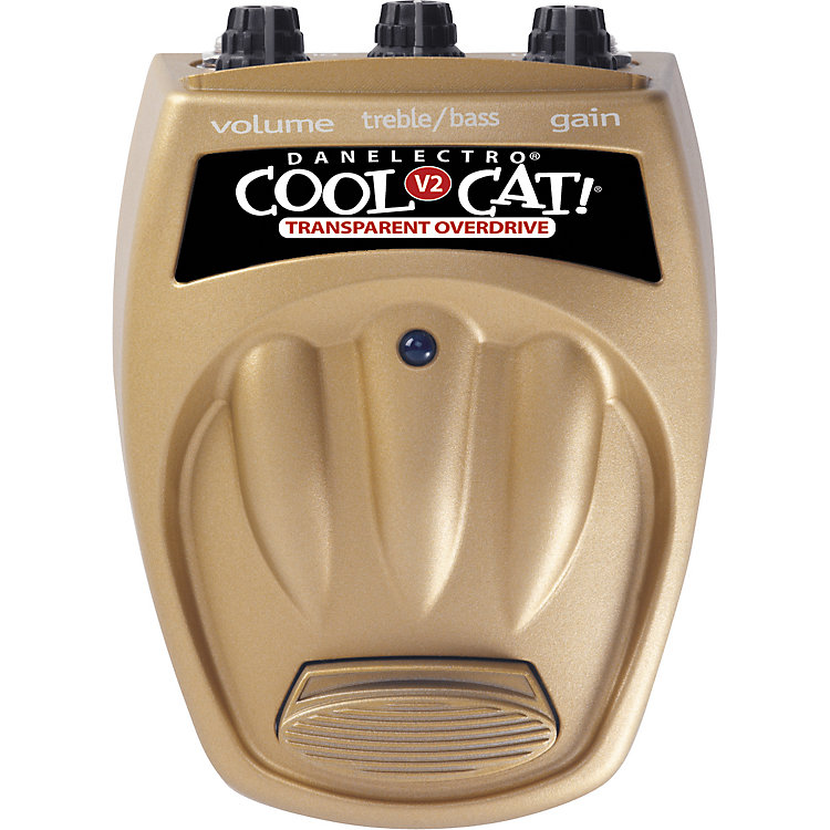 Danelectro Cool Cat Transparent Overdrive Version 2 Review - Effects and  Processors - Harmony Central