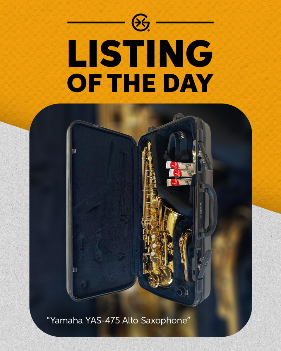 Yamaha YAS-475 Alto Saxophone — GX Listing of the Day (7/10/2026