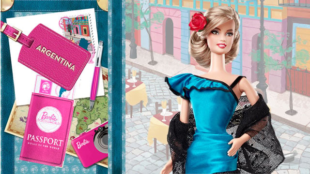 Argentina Barbie® Leads Dolls of the World® Into Bold New