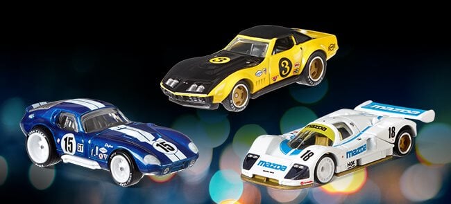 Hot Wheels 2018 Car Culture Mix #5: Circuit Legends with Real