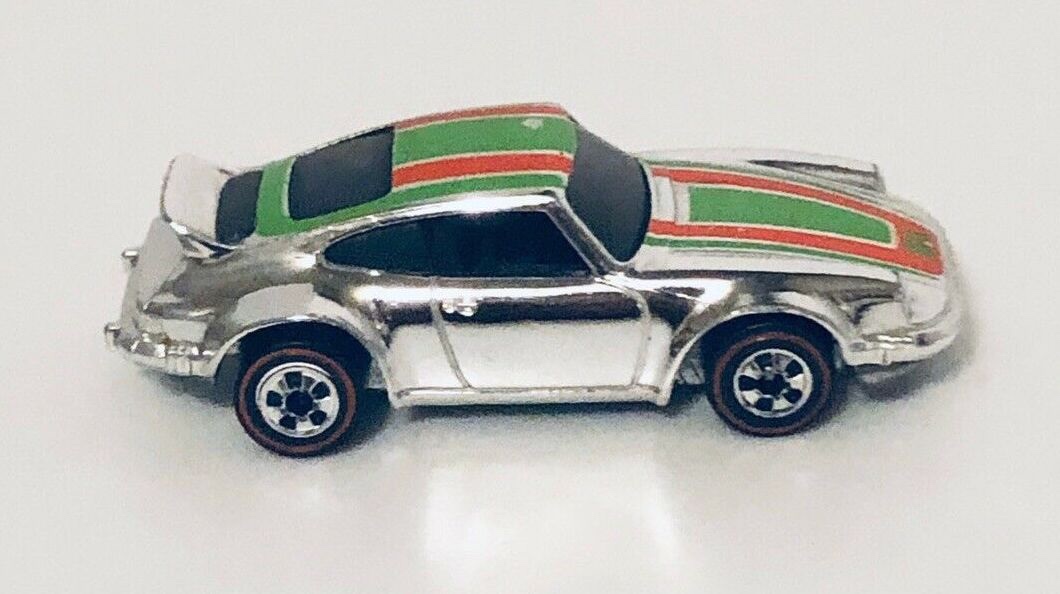 Hot Wheels Redline Super Chromes P 911 Porsche 1974 Hong Kong NM Redline Era Cars Mattel Creations