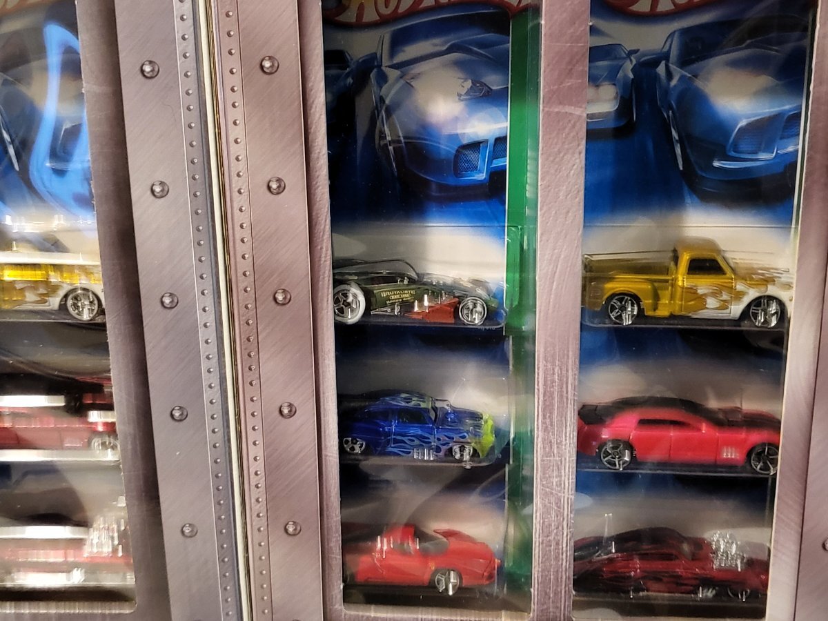 2007 super treasure hunt set long and short card - Hot Wheels