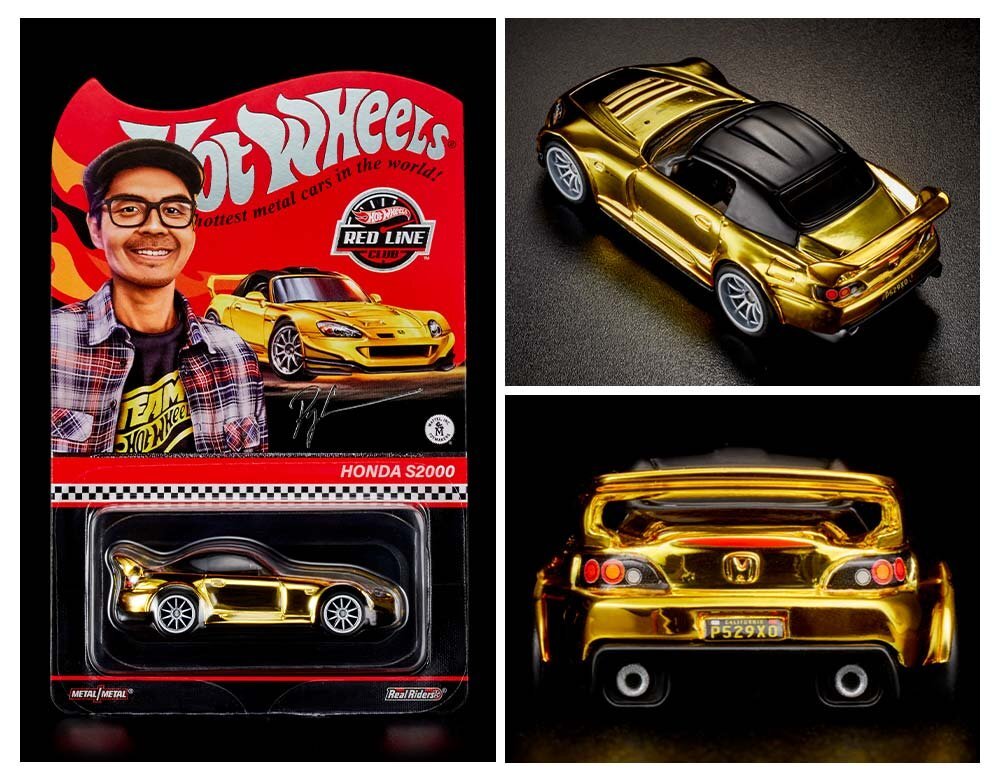 Hot Wheels RLC Honda S2000 Gold, outlets Ryu Asada Tribute