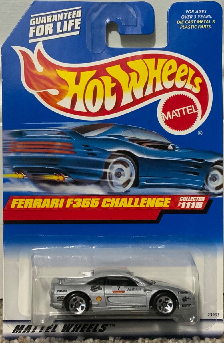 1995 New Models Ferrari 355 - Hot Wheels Mainline Cars & More
