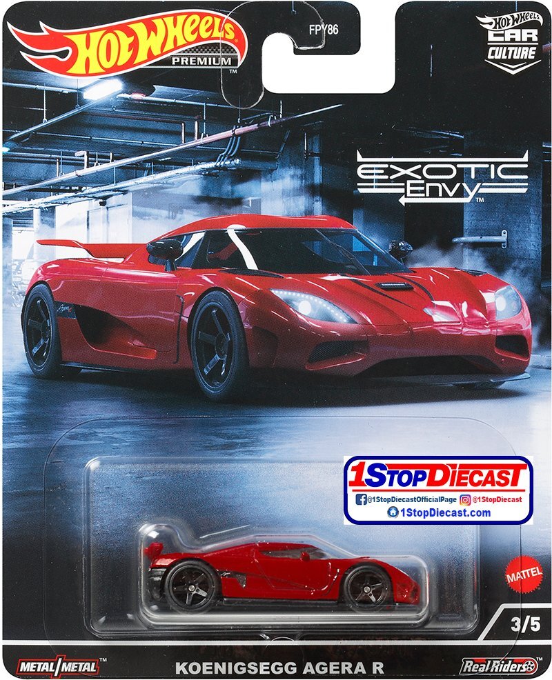 Hot Wheels 2022 2024 Exotic Envy Set Full Collection of 5 - Brand New Complete Set!