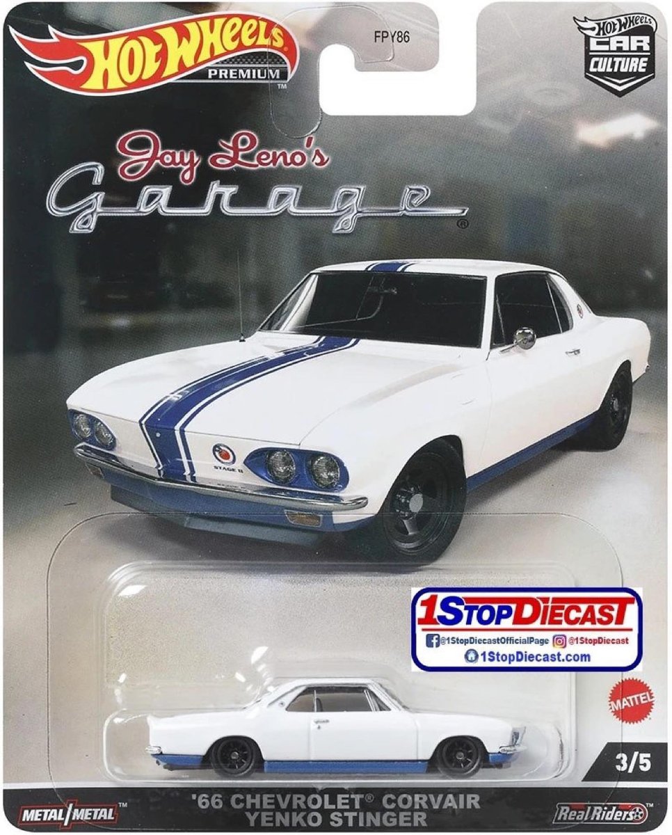 NEW!!! - 2022 Car Culture - Jay Leno's Garage set - HWC & Premium