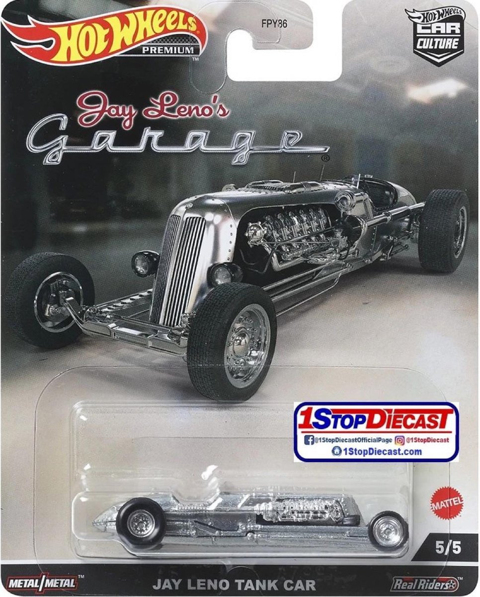 NEW!!! - 2022 Car Culture - Jay Leno's Garage set - HWC & Premium