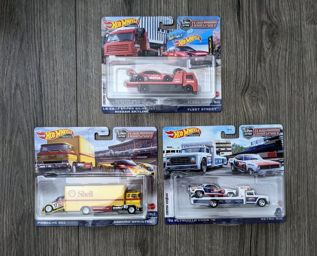 Team Transport 2022 Mix 3 (Case R): Liberty Walk, Snake, Shell