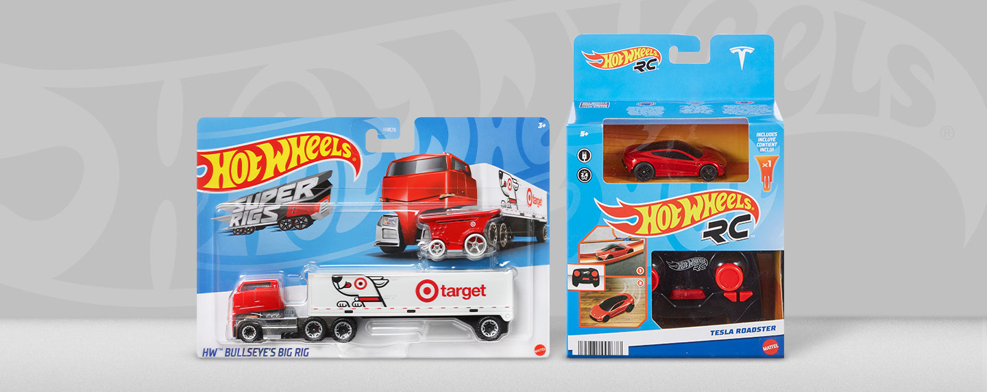 2 Hot Wheels Bullseye’s Big Rig deals Target Exclusive