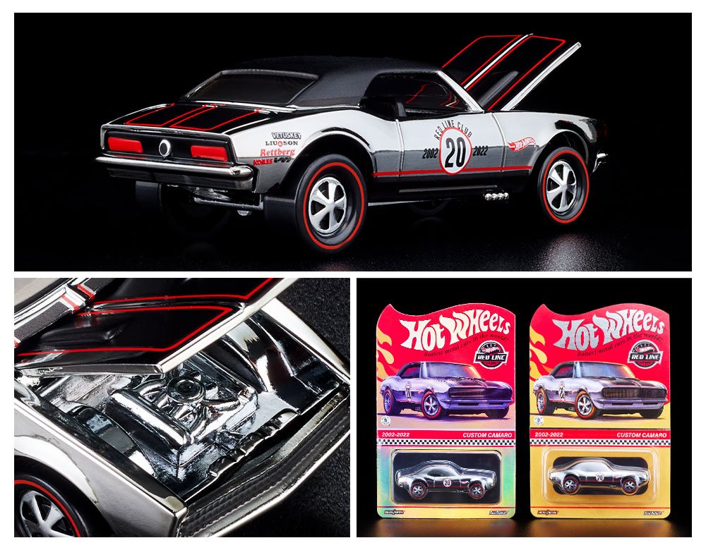 2002-2022 Hot Wheels Collectors RLC EXCLUSIVE CUSTOM CAMARO RLC deals 20th ANNIVERSARY