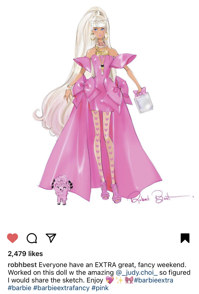 barbie extra fancy pink dress Barbie Extra Fancy dolls
