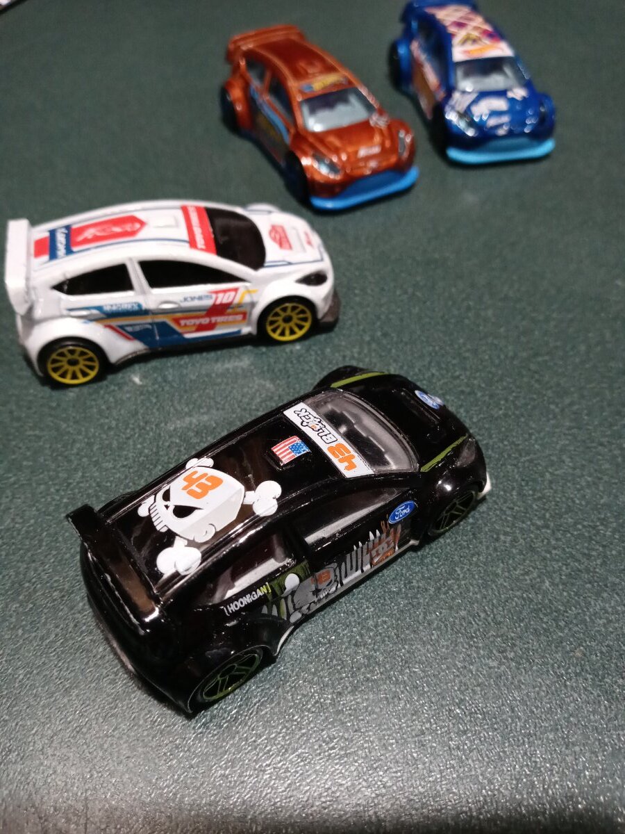 Hot deals Wheels Ken Block Ford Fiesta 2 Car Set