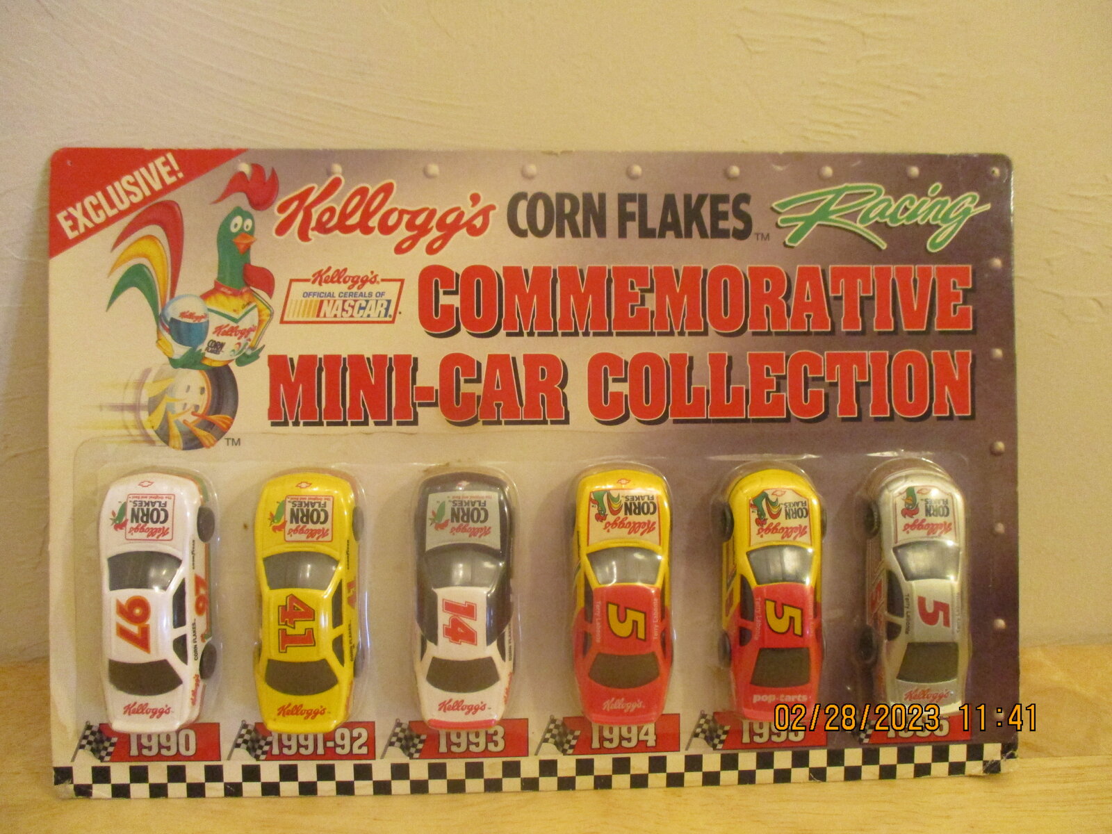 6 Car Set Kelloggs Racing 1996 POST 022823 Off Brand Front.JPG