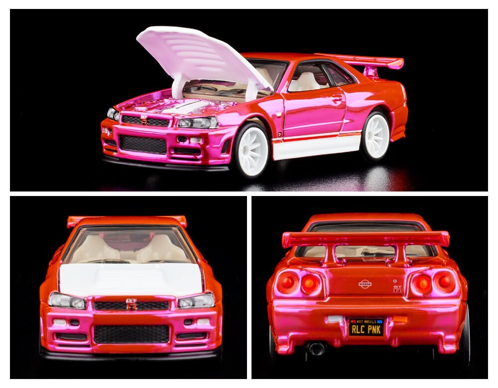 Deals Hot Wheels RLC Exclusive Pink Nissan Skyline GT-R R34