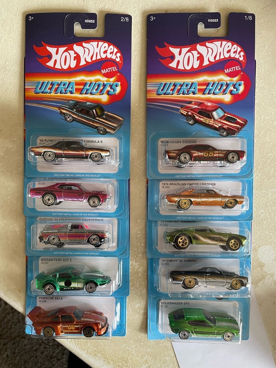Target Ultra Hots Mix 2 & 3 - Hot Wheels Locator (Finds) - Mattel