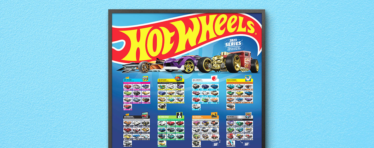 Hot wheels poster 2019 on sale