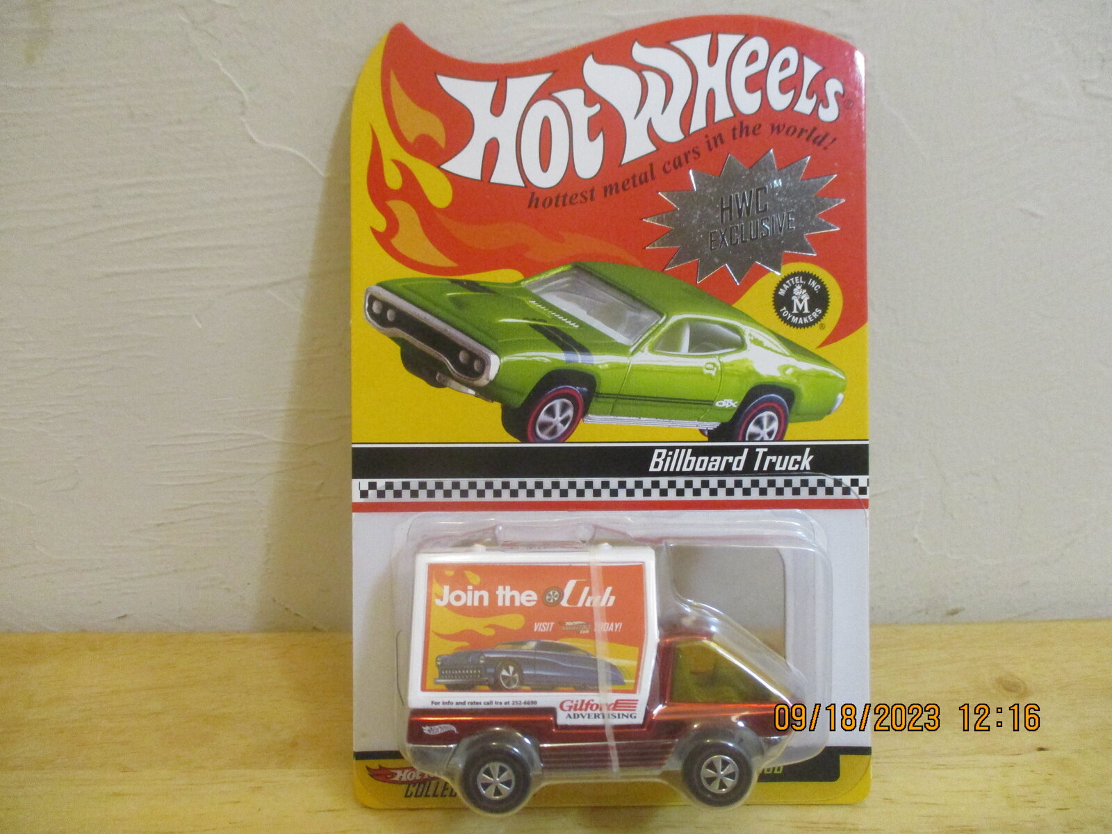 Hot Wheels ビルボードトラック RLC RLC Billboard Truck 2006 POST 091823 Neo-Classics 6300 X 6576