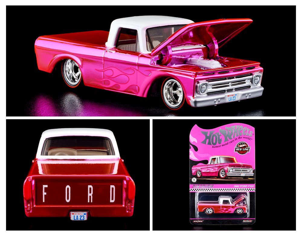 Party In the Back: RLC Exclusive Pink Edition 1962 Ford F100 - Public News  Stories - Mattel Creations