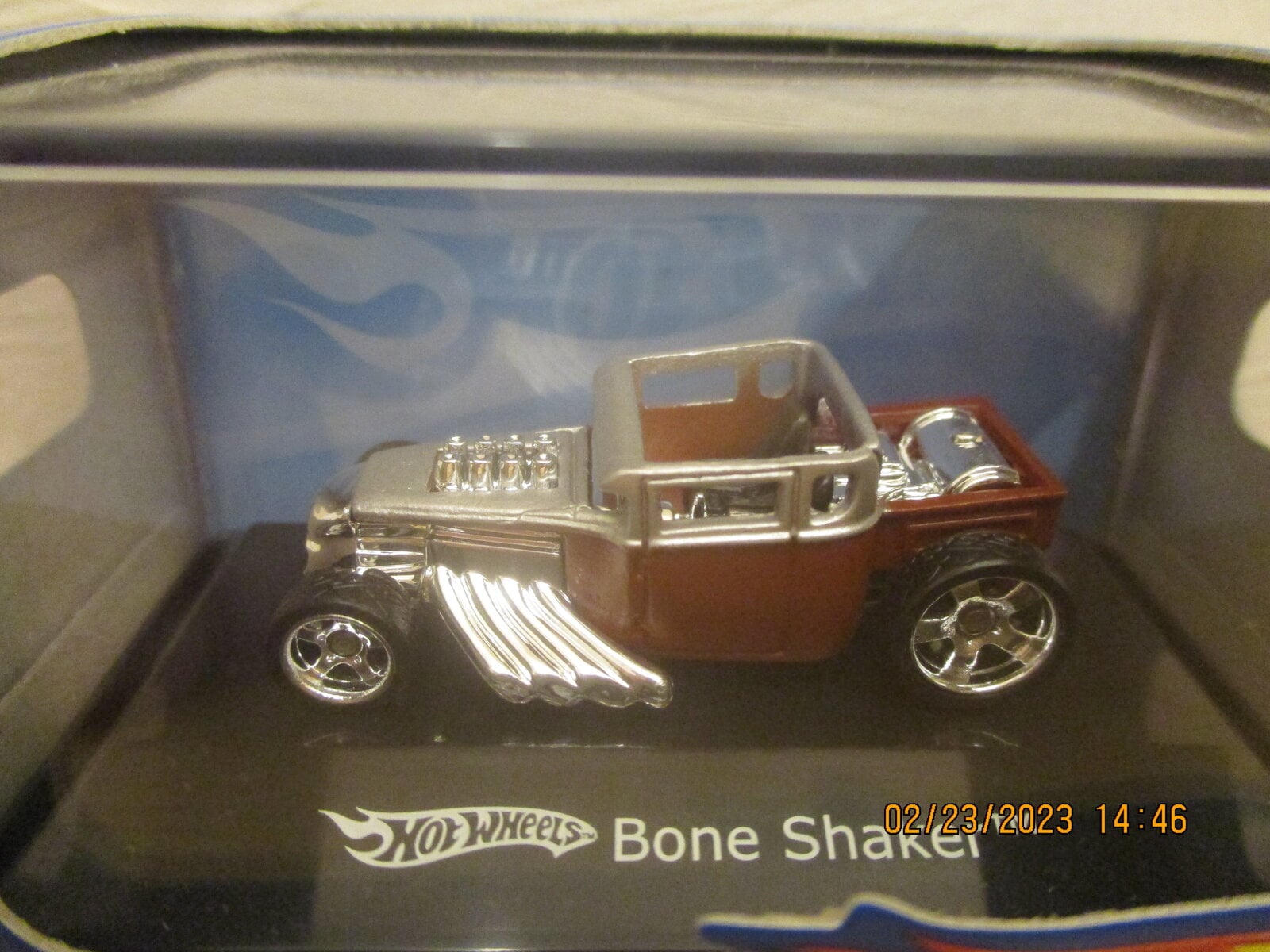 Bone Shaker 1-87 Silver And Red 2007 POST 100223 Bone Shaker And