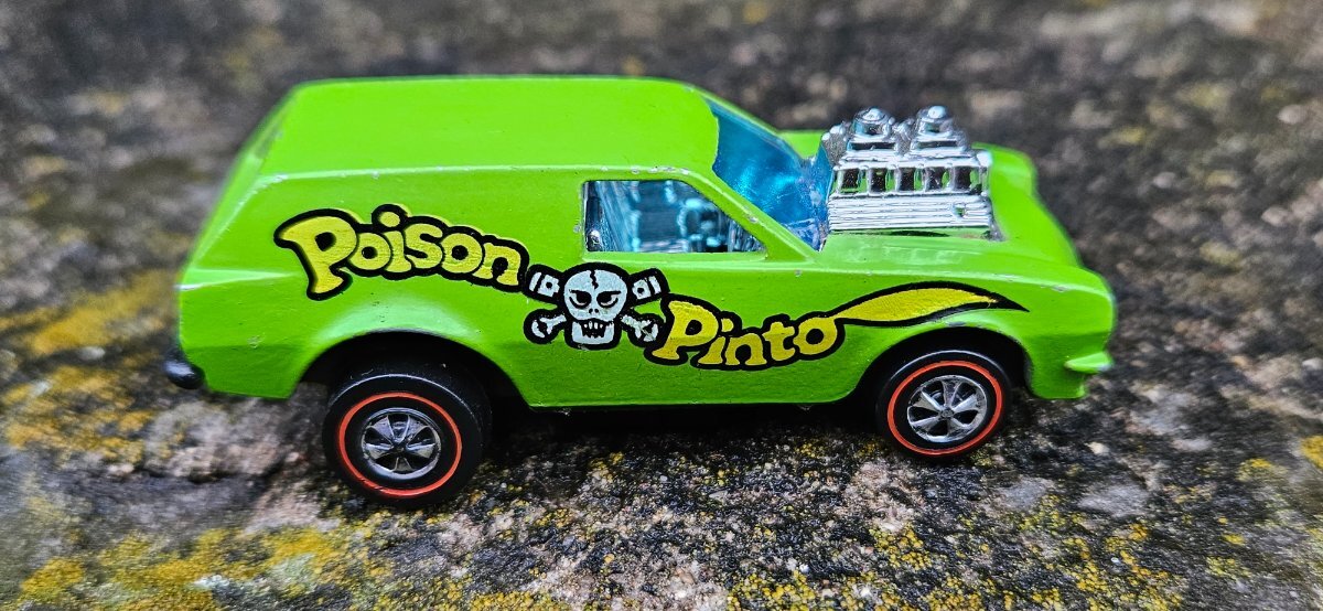 All Cap Wheels Poison Pinto Redline - Redline Era Cars - Mattel