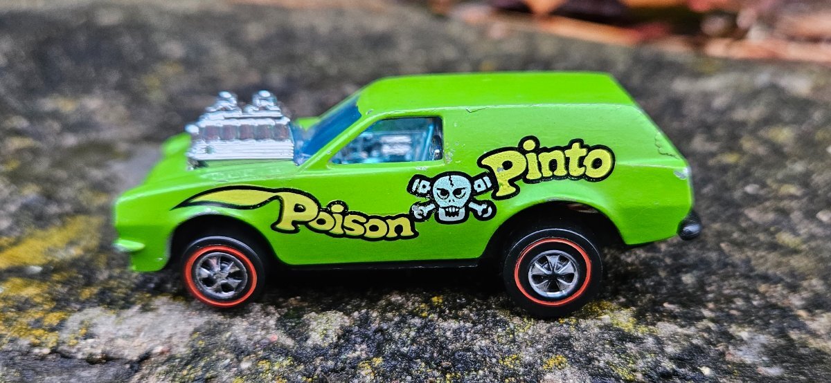 All Cap Wheels Poison Pinto Redline - Redline Era Cars - Mattel