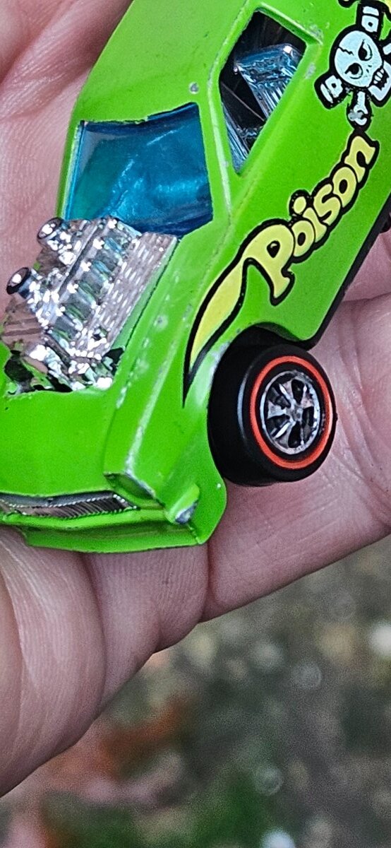 All Cap Wheels Poison Pinto Redline - Redline Era Cars - Mattel