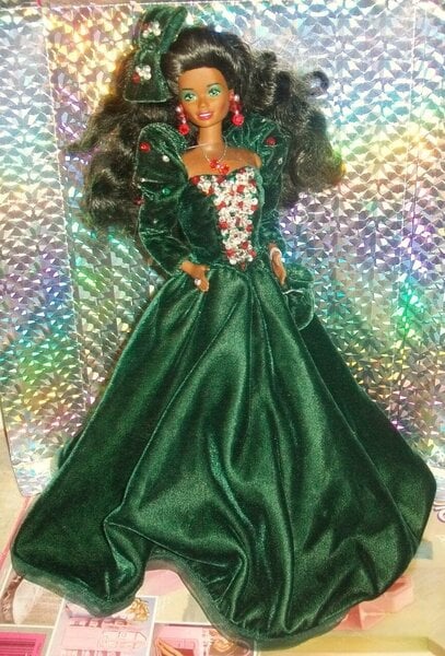 1991 Happy Holiday Barbie (AA).jpg - Barbie - Mattel Creations