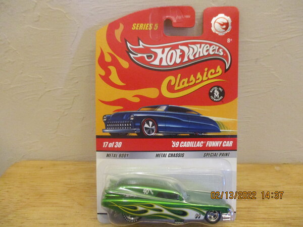 Classics Series 5 Chase 59 Cadillac Funny Car POST 021322 Green