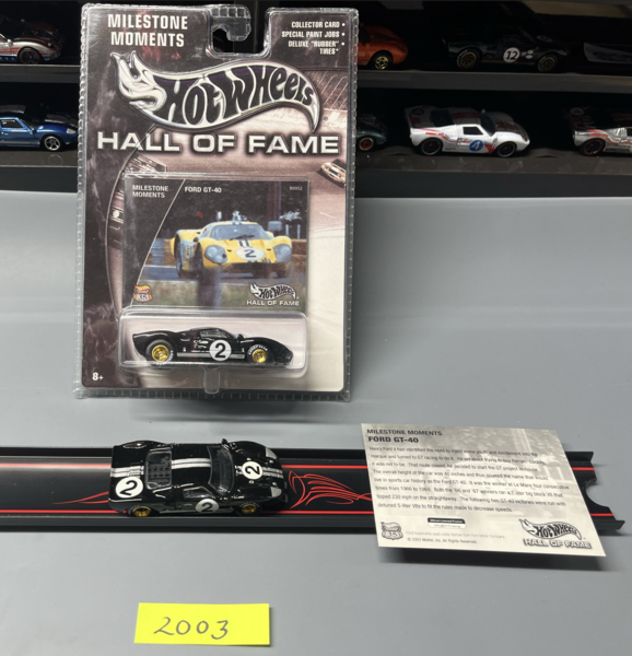 Hot Wheels Hall of store Fame Ford GT-40 2003