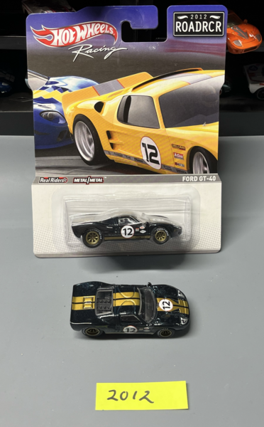 ホットウィール フォード FORD GT-40 2012 ROADRCR 未開封 38 _ GT40 _ 2012 _ HW ROADRCR _ No. 12 - Hot Wheels - Mattel Creations