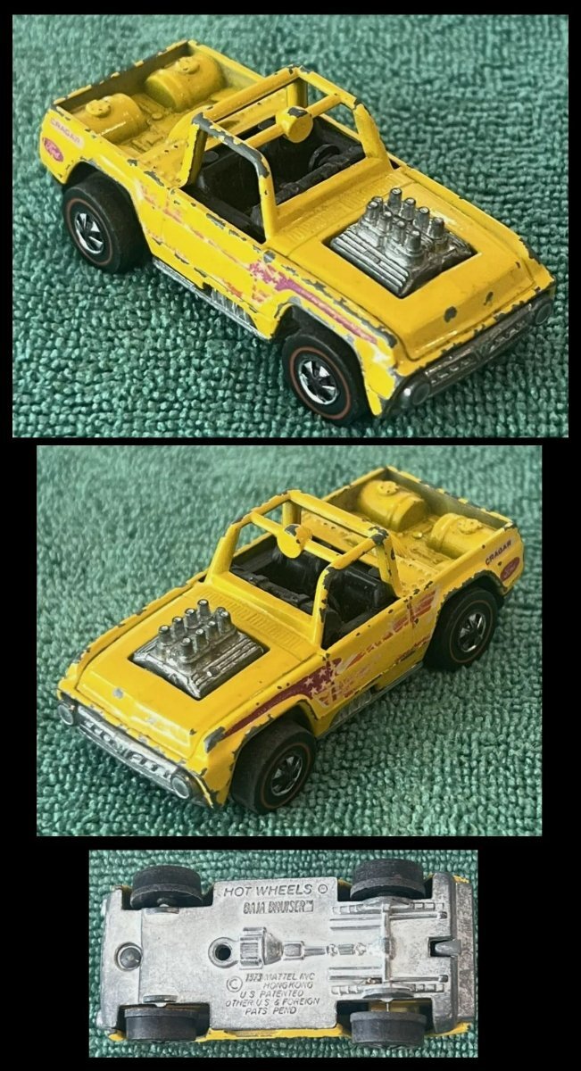All Cap Wheels Poison Pinto Redline - Redline Era Cars - Mattel