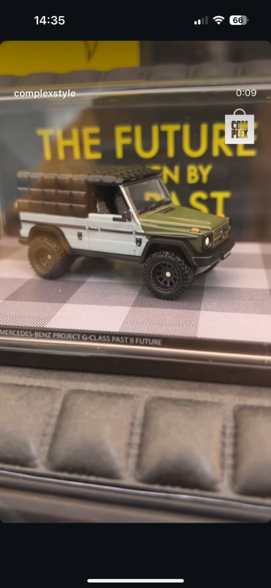 Hot Wheels X Moncler X NIGO - Mercedes-Benz Project G-Class Past